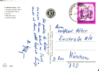 Wilde Kaiser - A 1978 95 002 ●